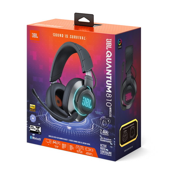 JBL Quantum 810 Kuulokkeet Langaton Pääpanta Pelaaminen USB Type-C Bluetooth Musta