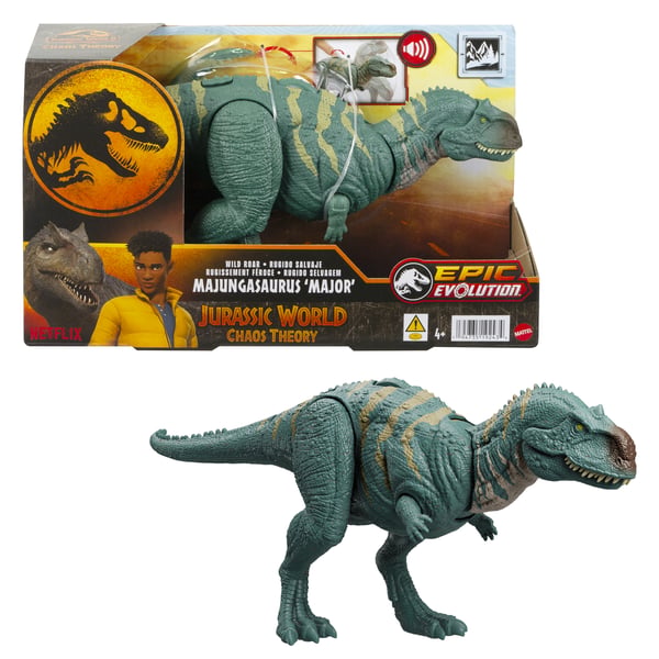 Jurassic World WILD ROAR Majungasaurus