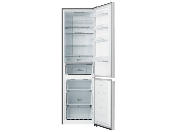 Hisense RB440N4BCE kombinerad kyl/frys Fristående 336 l Rostfritt stål