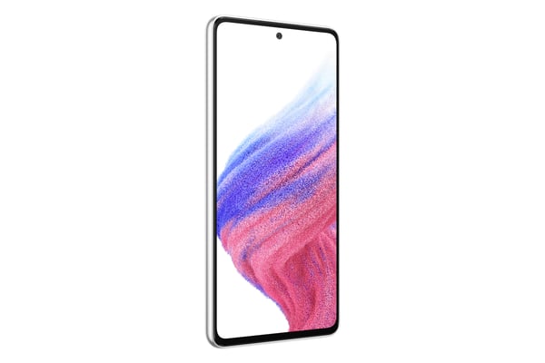 Samsung Galaxy A53 5G SM-A536B 16,5 cm (6.5") Dual SIM Android 12 USB Type-C 6 GB 128 GB 5000 mAh Hvid