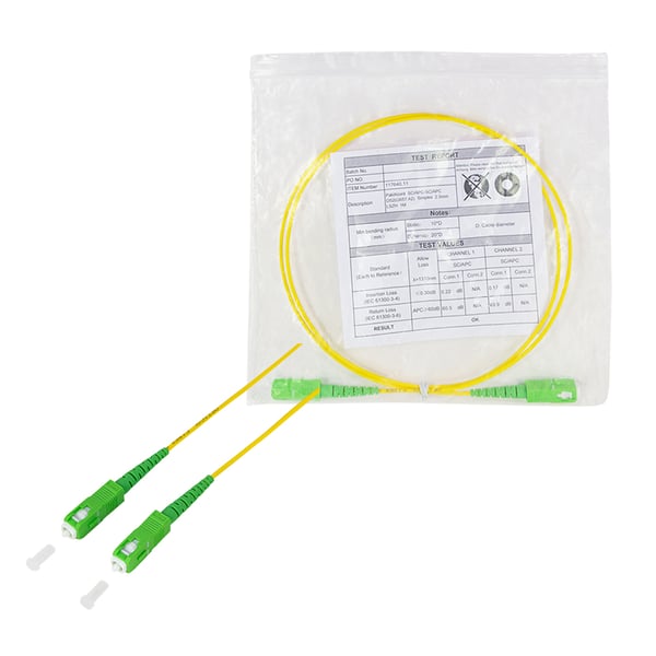 LogiLink FPSSC01 InfiniBand og fiberoptisk kabel 1 m SC Gul