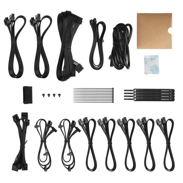 DeepCool PX1000P enhed til strømforsyning 1000 W 20+4 pin ATX ATX Sort