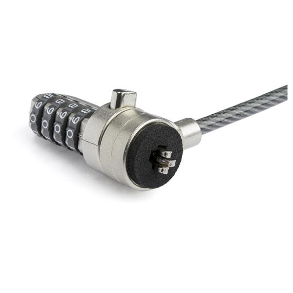 StarTech.com Låspunkt för bärbar dator expansionsslinga - 6"/2,5 cm slingad kabel och lås.