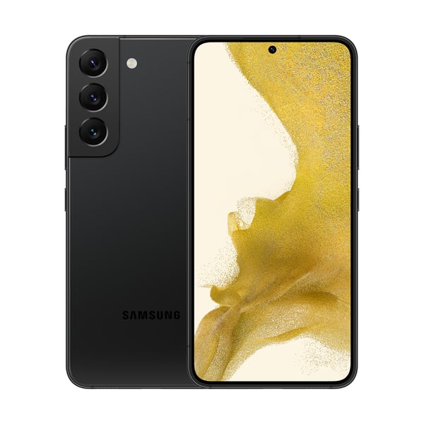 Samsung Galaxy S22 SM-S901EZKDTUR älypuhelin 15,5 cm (6.1") Kaksois-SIM Android 12 USB Type-C 8 GB 128 GB 3700 mAh Musta