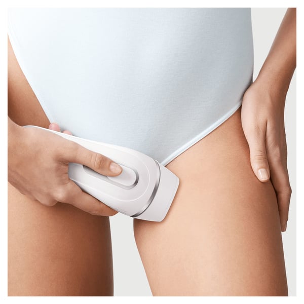 Braun Silk-expert Pro IPL PL3129 Intensivt pulserat ljus (IPL) Silver, Vit
