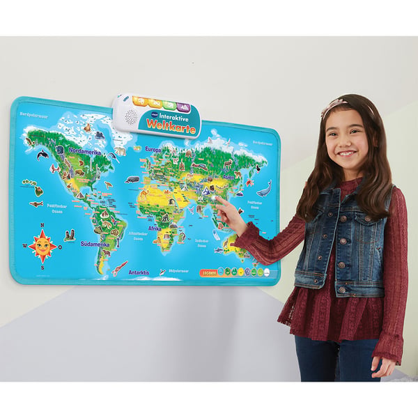 VTech Interaktive Weltkarte