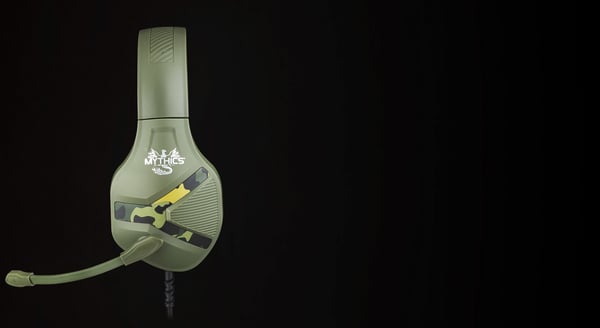 Konix Nemesis Camo Headset Ledningsført Spil Flerfarvet