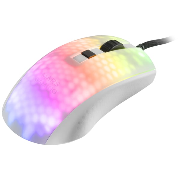Mars Gaming MMRW mus Spil Højre hånd USB Type-A Optisk 12800 dpi