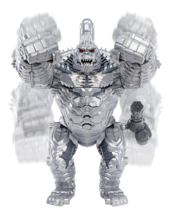 MGA Entertainment Armorsaurs Feature Villain Figure- King Chrome