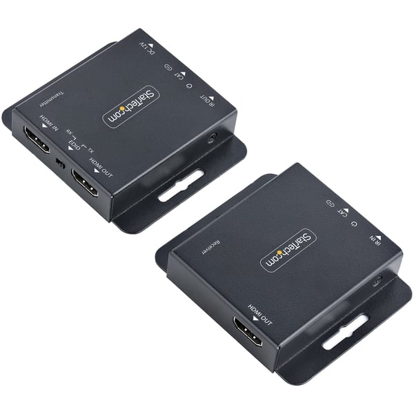 StarTech.com EXTEND-HDMI-4K40C6P1 AV-signaalin jatkaja AV-lähetin ja -vastaanotin Musta