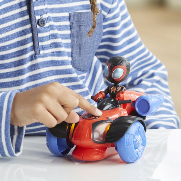 Marvel Spidey and His Amazing Friends Glow Tech Techno Racer