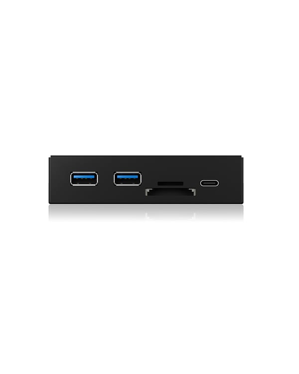 ICY BOX IB-HUB1417-i3 Musta