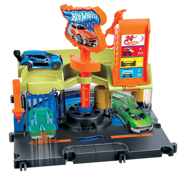 Hot Wheels City Downtown Express Biltvätt