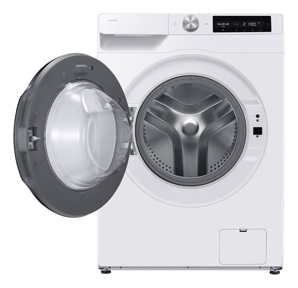Samsung WD10HG6U94BEU3 vaskemaskine - tørretumbler Fritstående Front-læsning Hvid