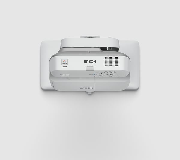 Epson EB-685Wi Ultrakort projektor med kort projiceringsafstand 3500 ANSI lumens 3LCD WXGA (1280x800) Hvid, Grå