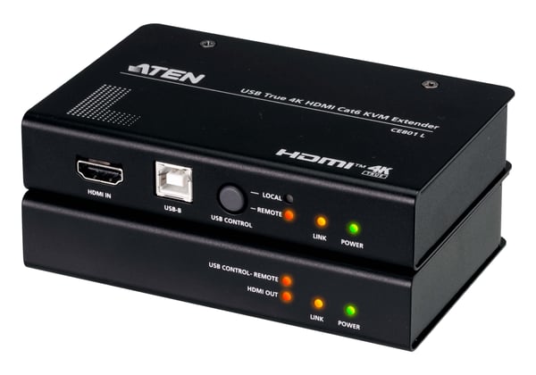 ATEN USB True 4K HDMI Cat 6 KVM-förlängare (4K @ 70 m)
