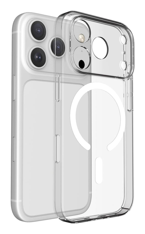 Cellularline ULTRASMAGIPH18PRMT mobiltelefon etui 17,5 cm (6.9") Cover Transparent Cellularline ULTRASMAGIPH18PRMT mobiltelefon etui 17,5 cm (6.9") Cover Transparent