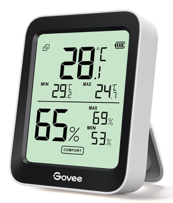 Govee H5075 Sisätila Lämpötila- ja kosteusmittari Vapaasti seisova Langaton Govee H5075 Sisätila Lämpötila- ja kosteusmittari Vapaasti seisova Langaton