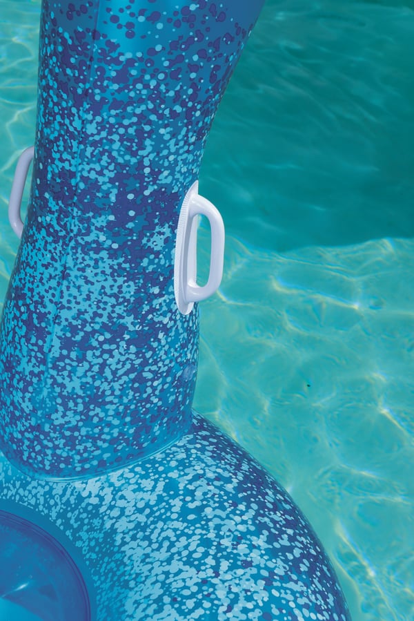 Bestway 41101 pool- och badmadrass Blå Vinyl Sittbadleksak