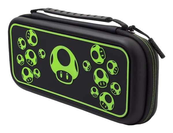 PDP 500-224-1UP transportabel spillekonsol etui Hårdt etui Nintendo Sort, Grøn