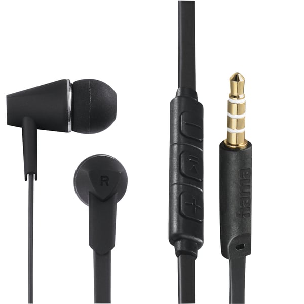 Hama Joy Headset Ledningsført I ørerne Opkald/musik Sort