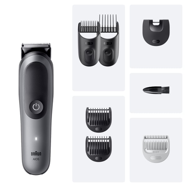 Braun 80789911 skägg/hår trimmer Mörkgrå 21 Litium-Ion (Li-Ion)