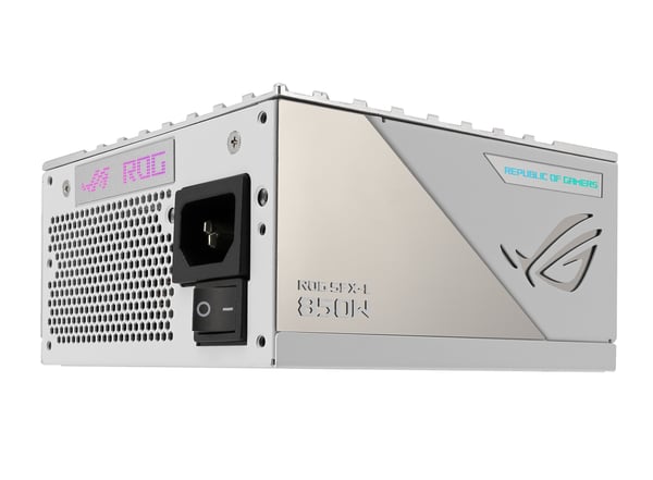 ASUS ROG Loki SFX-L 850W Platinum White virtalähdeyksikkö 24-pin ATX Valkoinen