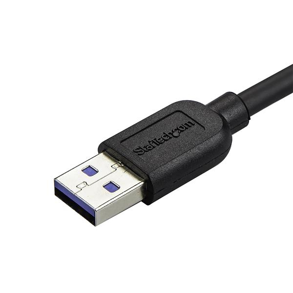 StarTech.com USB3AU50CMLS USB-kabel USB 3.2 Gen 1 (3.1 Gen 1) 0,5 m USB A Micro-USB B 5 Gbit/sek. Sort