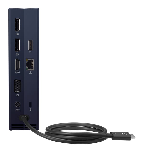 ASUS SimPro Dock 2 Kabel Thunderbolt 3 Svart, Blå