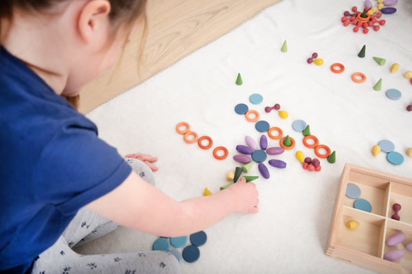 Tickit Wooden Treasures Sorting Set