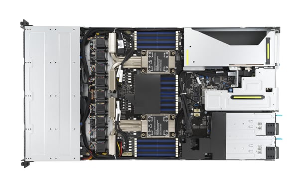 ASUS RS700-E10-RS4U Intel C621A LGA 4189 Stativ (1U) Sølv