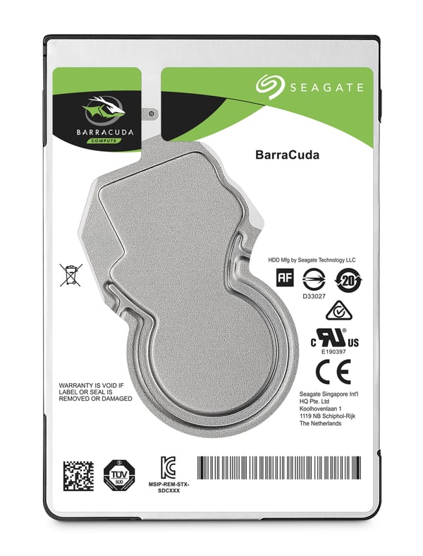 Seagate Barracuda 2.5" sisäinen kiintolevy 500 GB 5400 RPM 128 MB 2.5" Serial ATA III