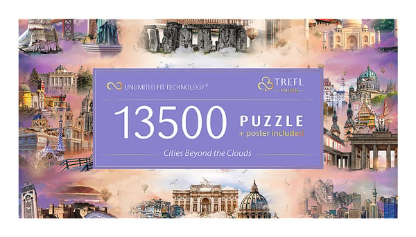 Trefl Prime Kuviopalapeli 13500 kpl Kaupunki