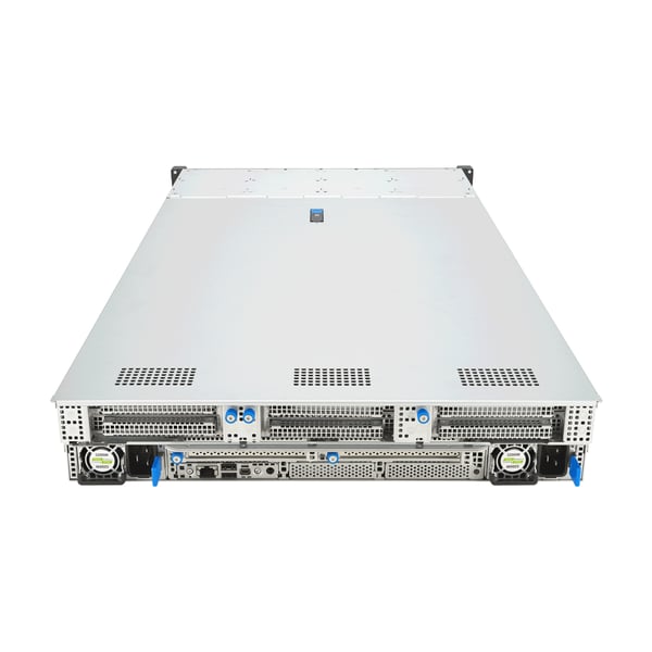 ASUS RS720-E12-RS8G Stativ (2U) Sort, Sølv