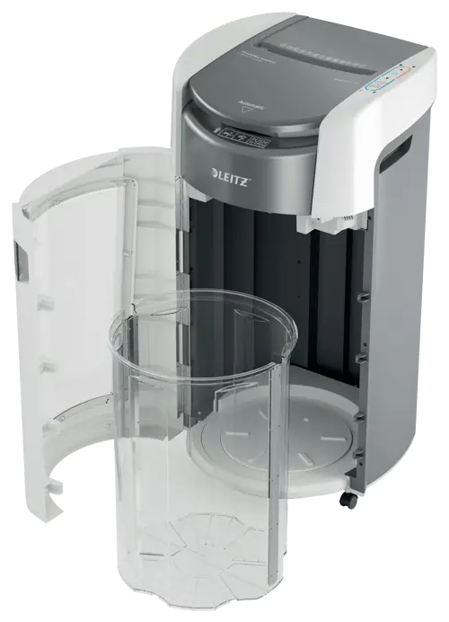 Leitz IQ OptiMax Autofeed Office Pro 600 Dokumentförstörare P4 Cross Cut
