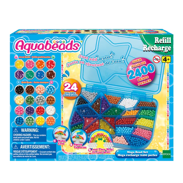 Aquabeads Megaförpackning med pärlor
