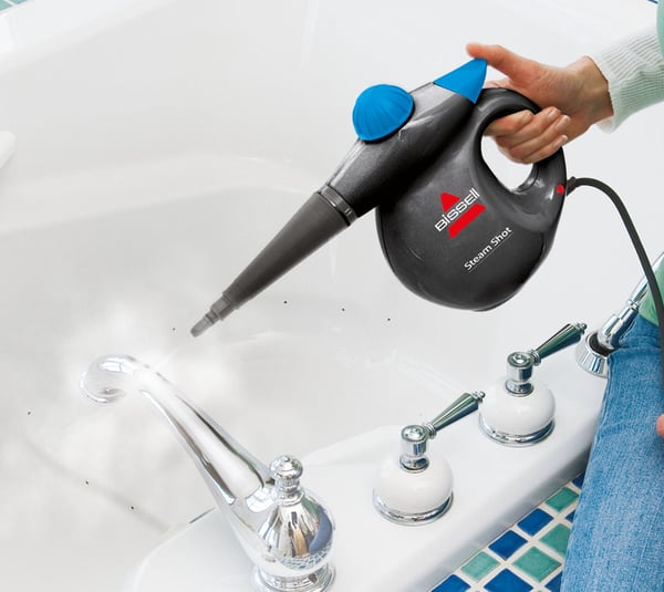 Bissell Steam Shot Bärbar ångtvätt 0,36 l 1050 W Blå, Titan
