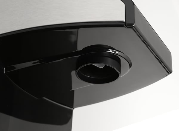 Melitta 1027-01 160 W Musta, Ruostumaton teräs