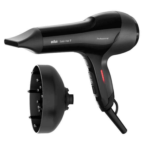 Braun HD785 hårtørrer 2000 W Sort