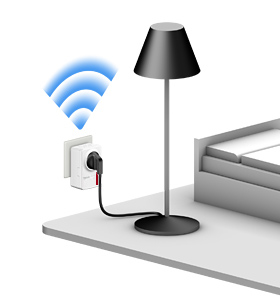 DECT FRITZ! 200 International smart plug 1,1 W Koti Valkoinen
