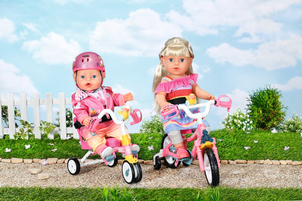 BABY born Trike Dukkecykelsæt