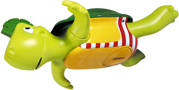 Tomy Toomies Swim n Sing Turtle Badedyr Flerfarvet