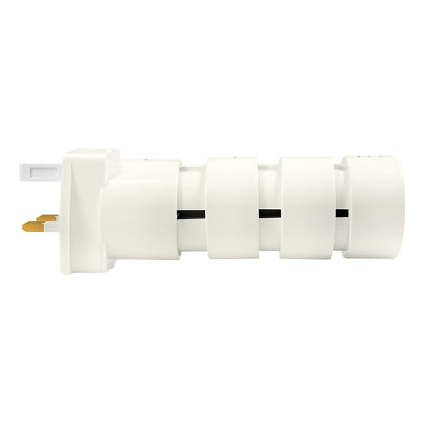 LogiLink PA0186 pistorasia-adapteri Valkoinen