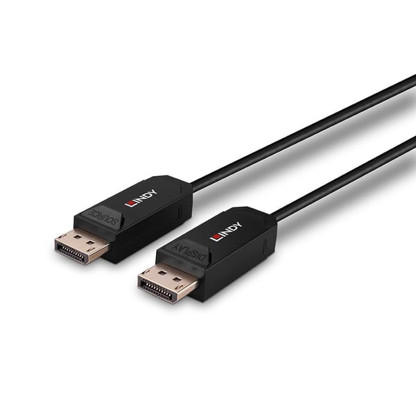 Lindy 38524 DisplayPort kabel 40 m Sort