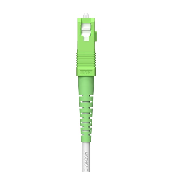 AISENS A152-0620 InfiniBand och fiberoptisk kabel 200 m SC Vit