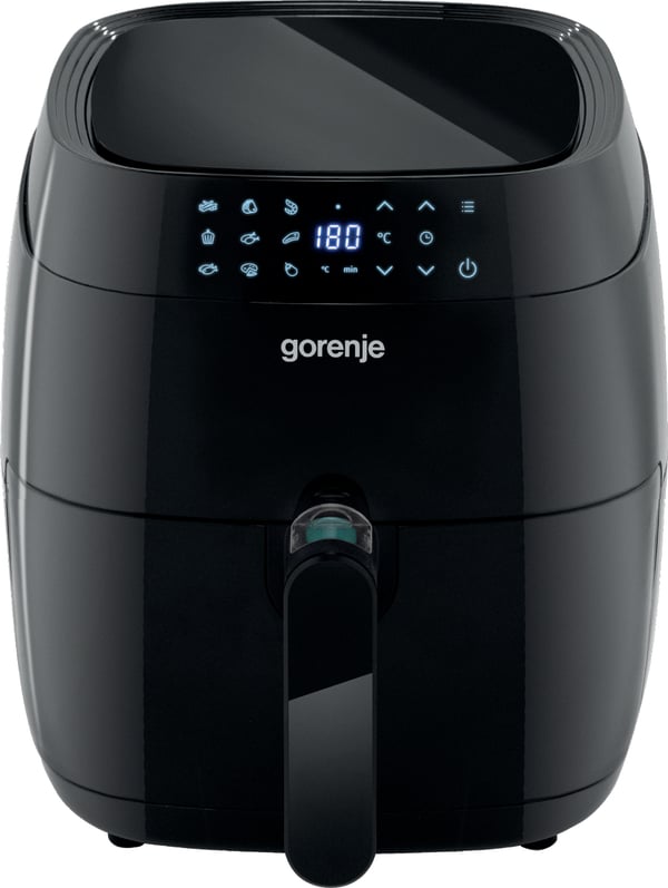 Gorenje AF1409DB Yksi 3,2 L 1400 W Kuumakiertoilmakypsennin Musta