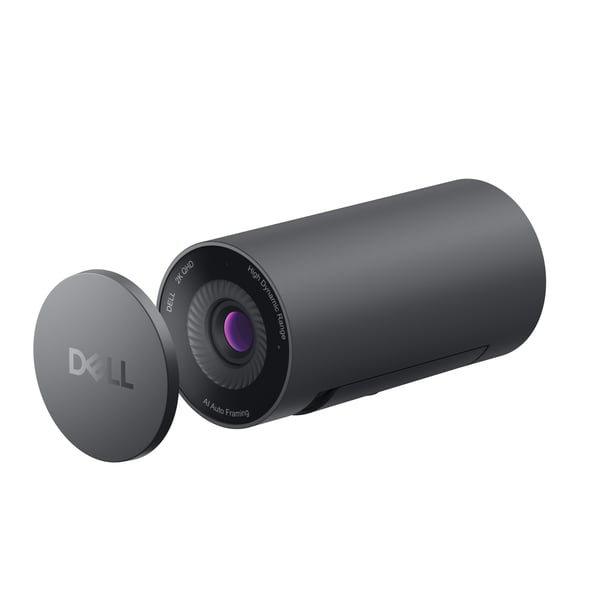 DELL WB5023 webcam 2560 x 1440 pixel USB 2.0 Sort