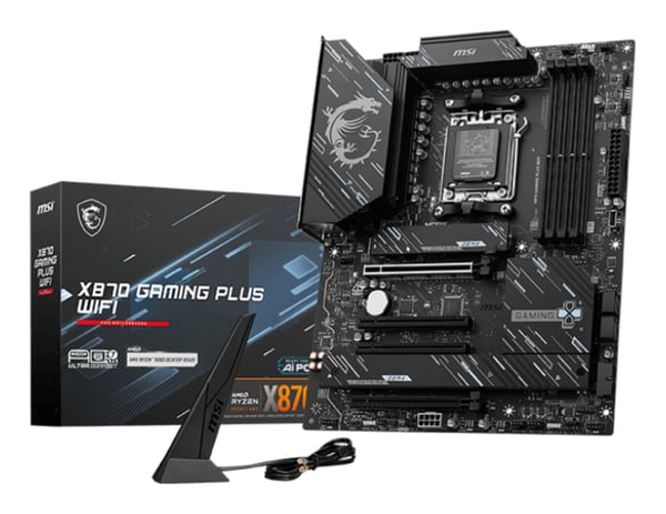 MSI X870 GAMING PLUS WIFI moderkort AMD X870 AM5-sockel ATX