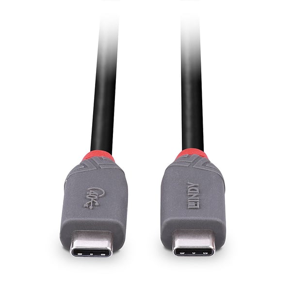 Lindy 36947 USB-kabel USB4 Gen 3x2 0,8 m USB C Sort