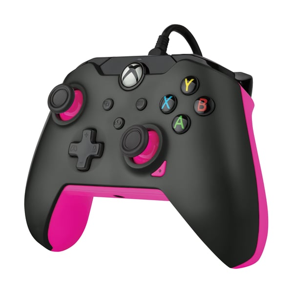 PDP Kontroller med kabel: Lunte sort Til Xbox Series X|S, Xbox One og Windows 10/11